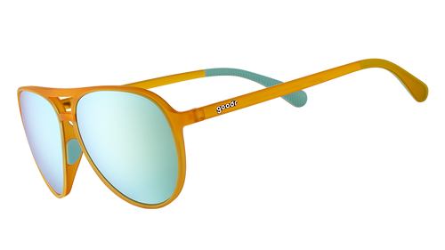 Cheesy Flight Attendant-MACH Gs-RUN goodr-1-goodr sunglasses
